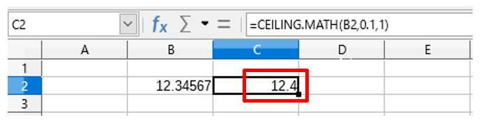 中級者向け Ceiling Math 関数の解説 Libreoffice Calc 亥の滝登り