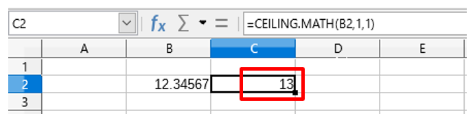 中級者向け Ceiling Math 関数の解説 Libreoffice Calc 亥の滝登り